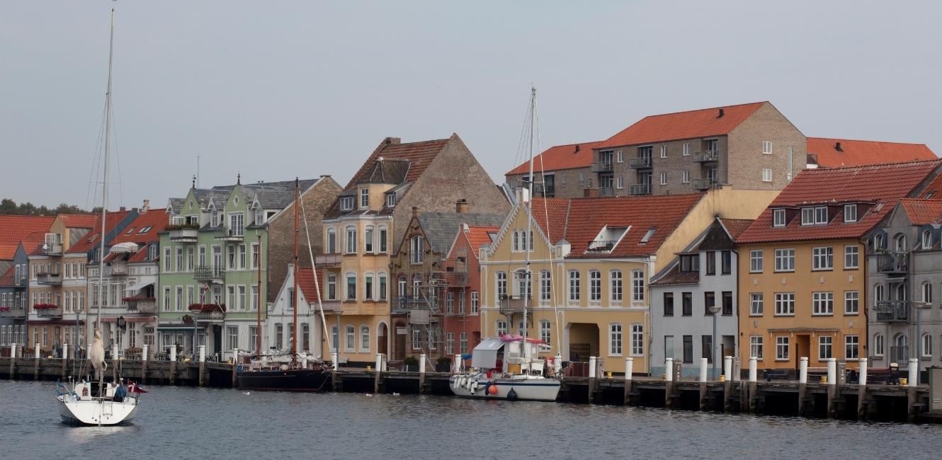 Sønderborg set fra havsiden
