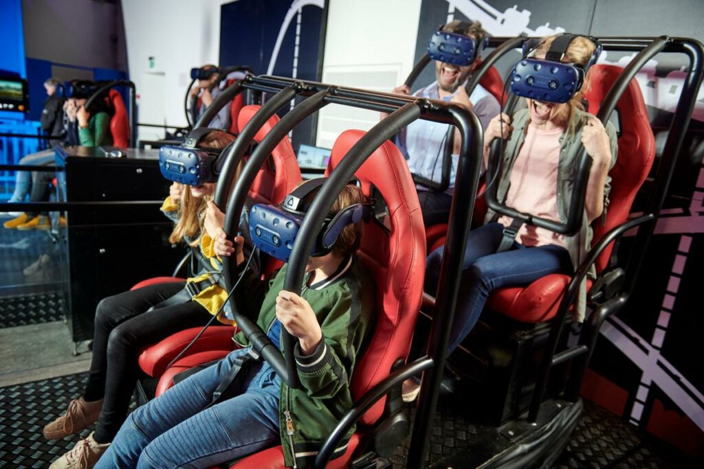 VR coaster i Universe