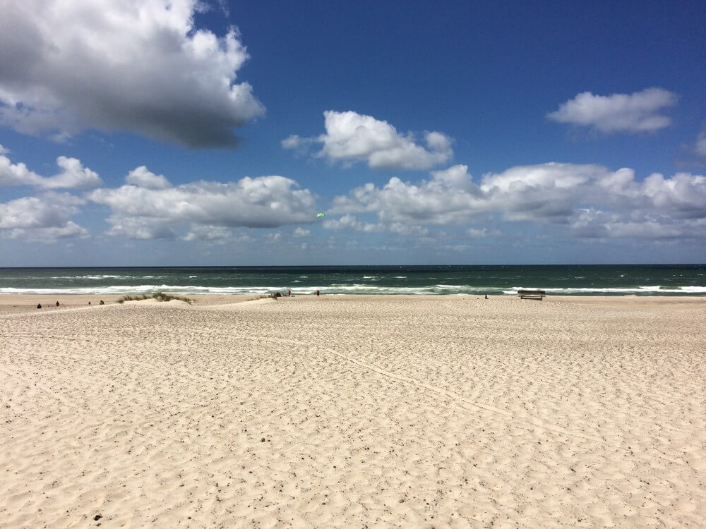 Stranden nær luksushus nr. 313.