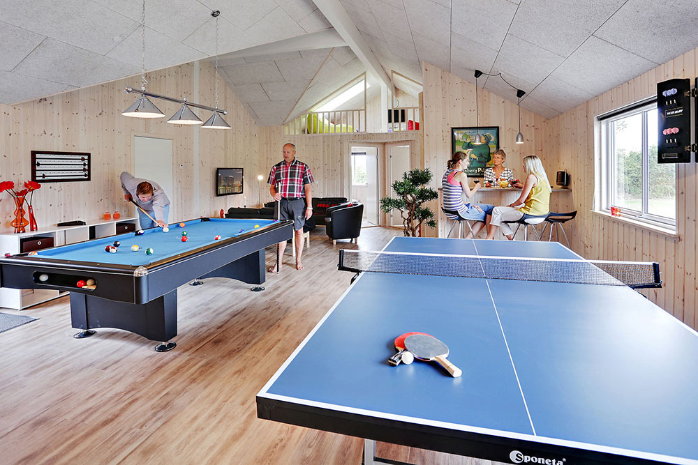 Husets aktivitetsrum byder på timevis af sjov og leg