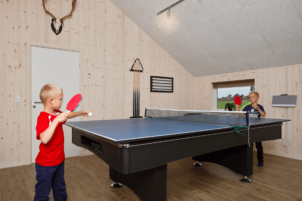 Ud over de mange timer, man kan bruge i husets pool-afdeling, så byder luksushus 327 også på billard/bordtennis og dart