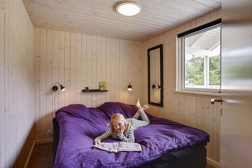 Et af de 8 soveværelser i luksushus nr. 346