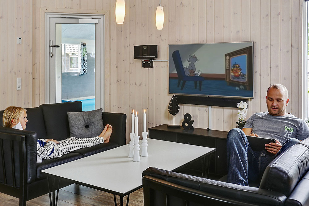 Opholdsrum med plads til 22 i luksushus nr. 346.