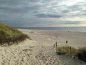 Stranden nær luksushus nr. 363.