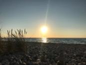 Stranden nær luksushus nr. 384.