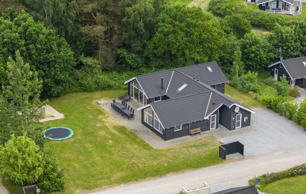 Området omkring Østjylland hvor luksushus nr. 380 ligger.