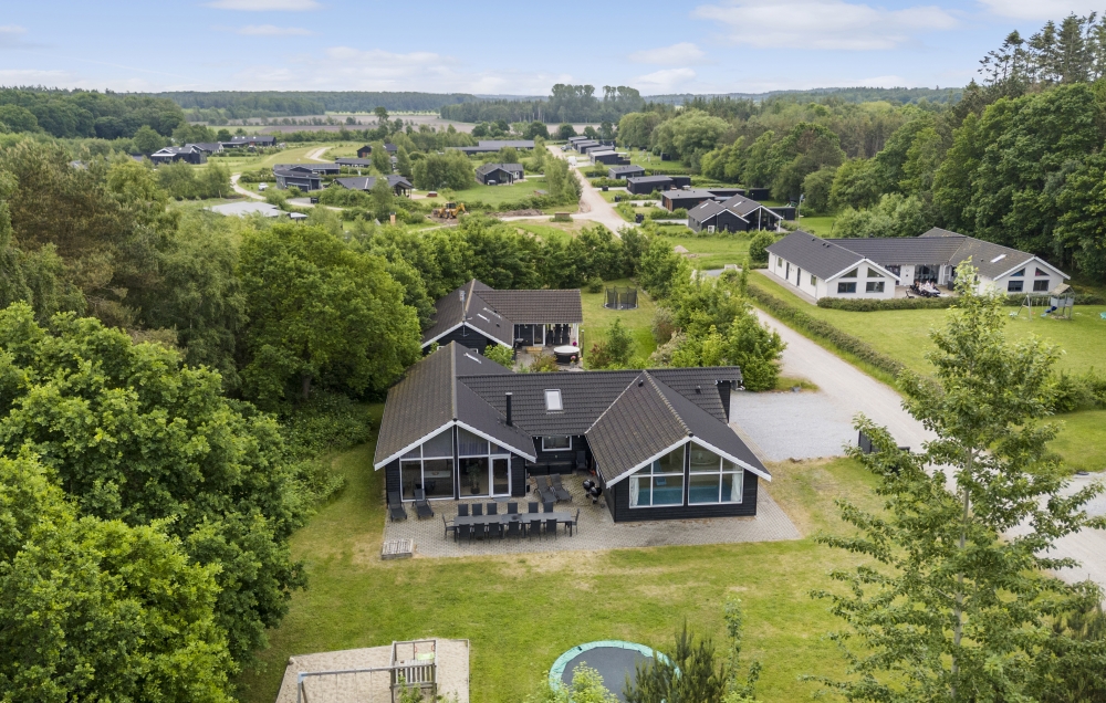 Besøg luksushus 380 i Østjylland.