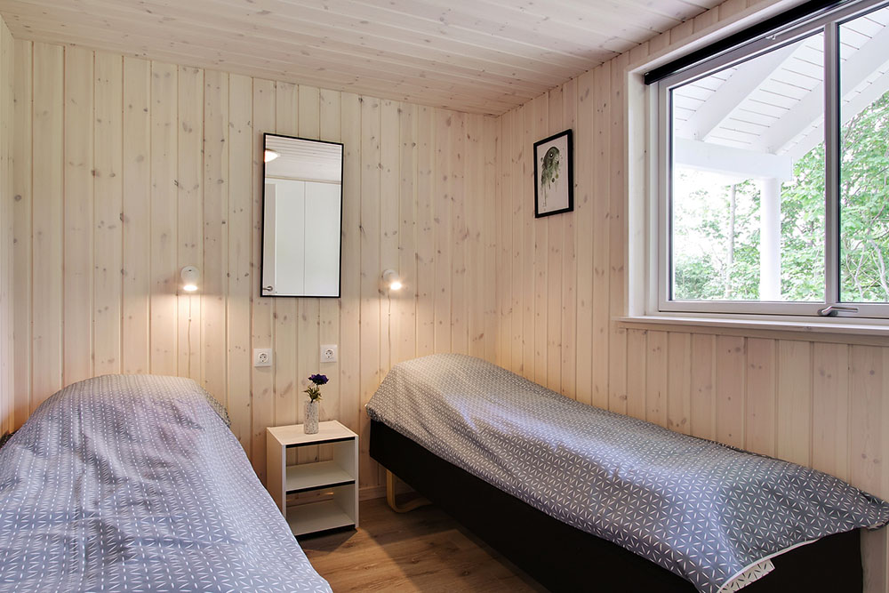Et af de 9 soveværelser i luksushus nr. 714