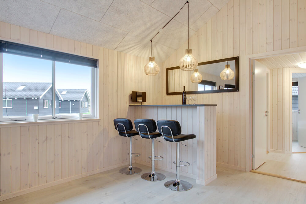 Sommerhus 407 er udstyrret med egen bar