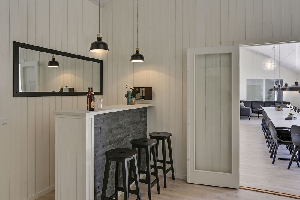Sommerhus 419 er udstyrret med egen bar