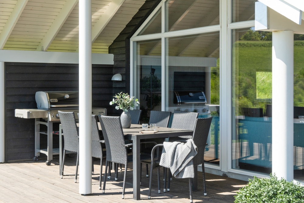 Nyd en grillaften på terrassen i luksushus nr. 417 i Nordsjælland