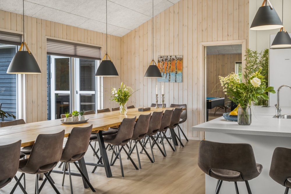 Opholdsrum med plads til 24 i luksushus nr. 440.