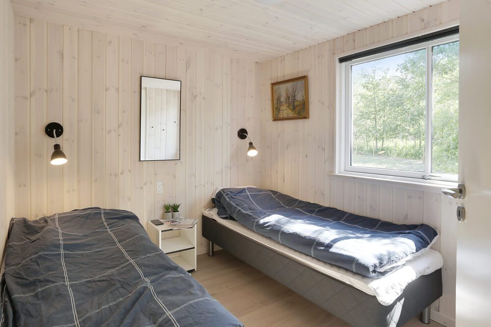 Et af de 6 soveværelser i luksushus nr. 433