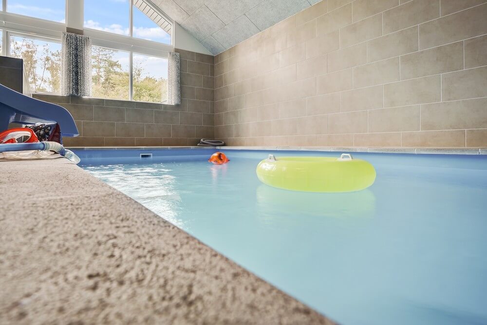 Den lækre pool i luksushuse nr. 434 til 20 personer
