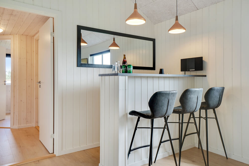 Sommerhus 458 er udstyrret med egen bar