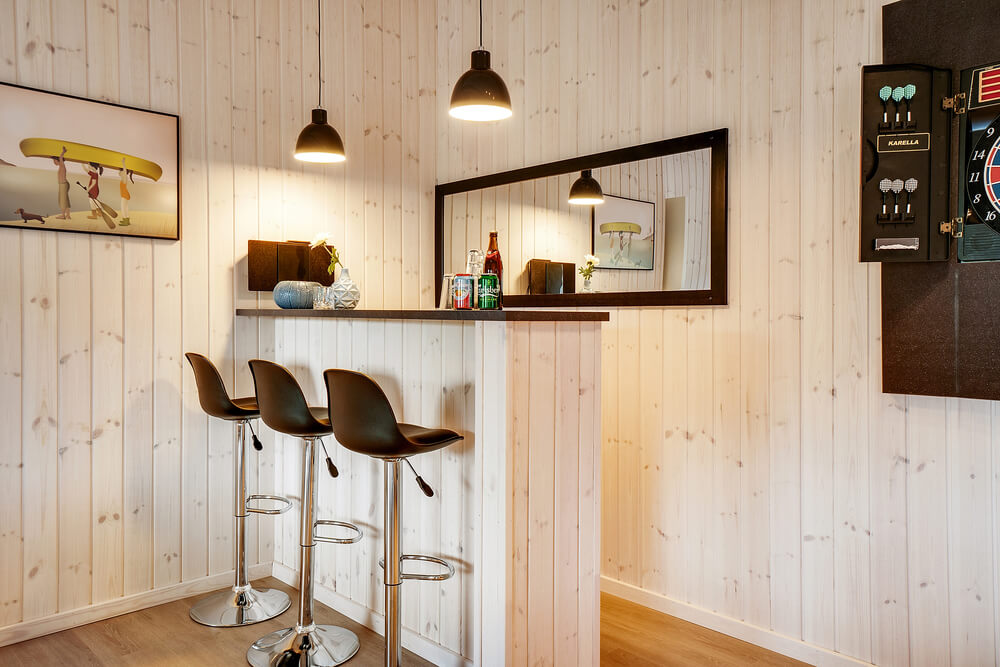 Sommerhus 473 er udstyrret med egen bar