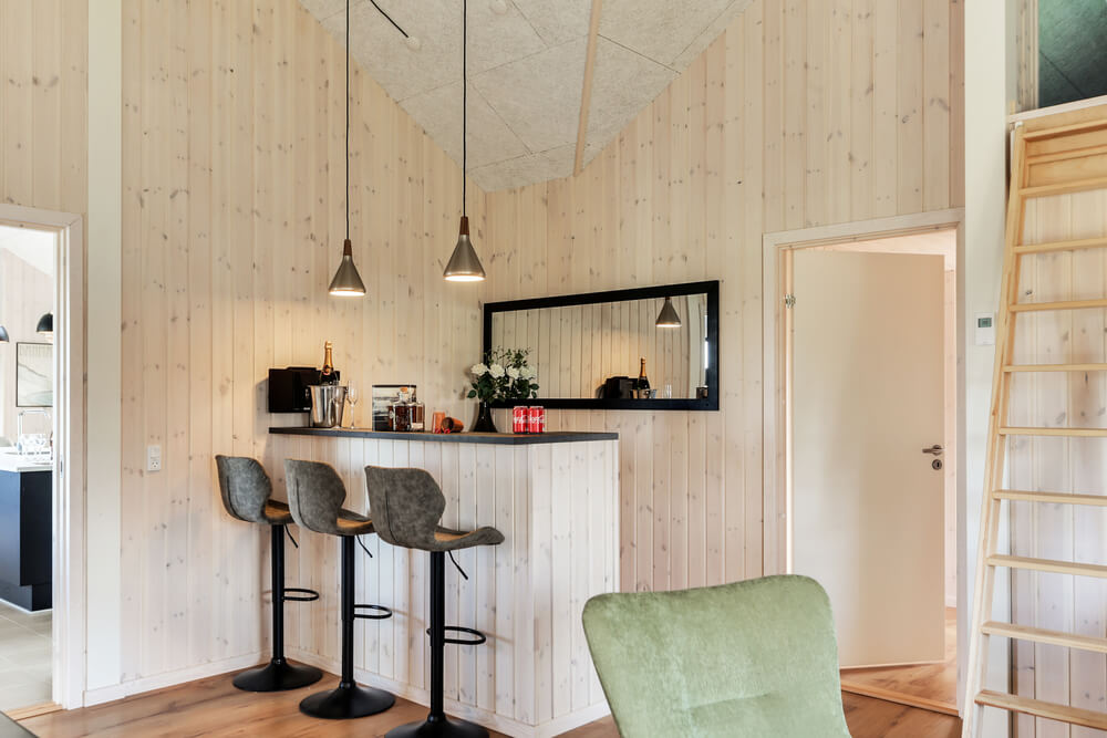 Sommerhus 447 er udstyrret med egen bar