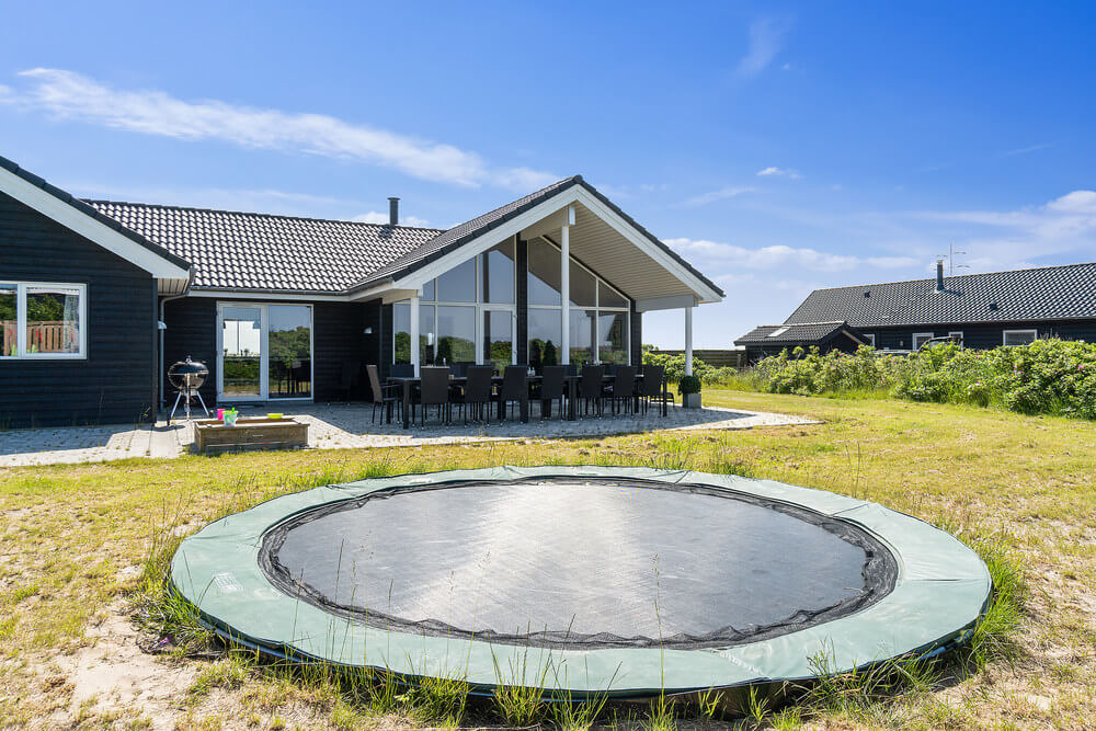 Stort udvalg af udendørs aktiviteter ved luksushus nr. 478 i Vestjylland.