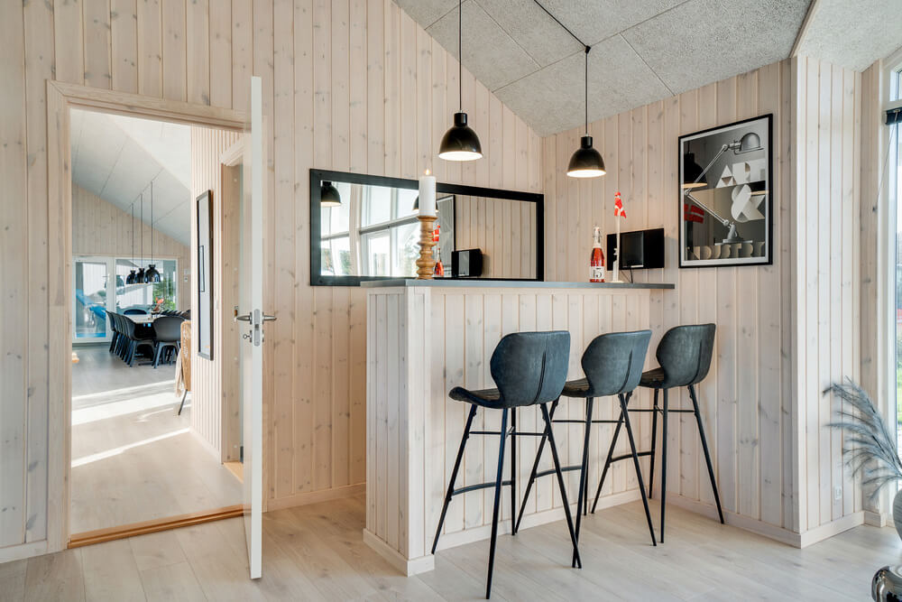 Sommerhus 477 er udstyrret med egen bar
