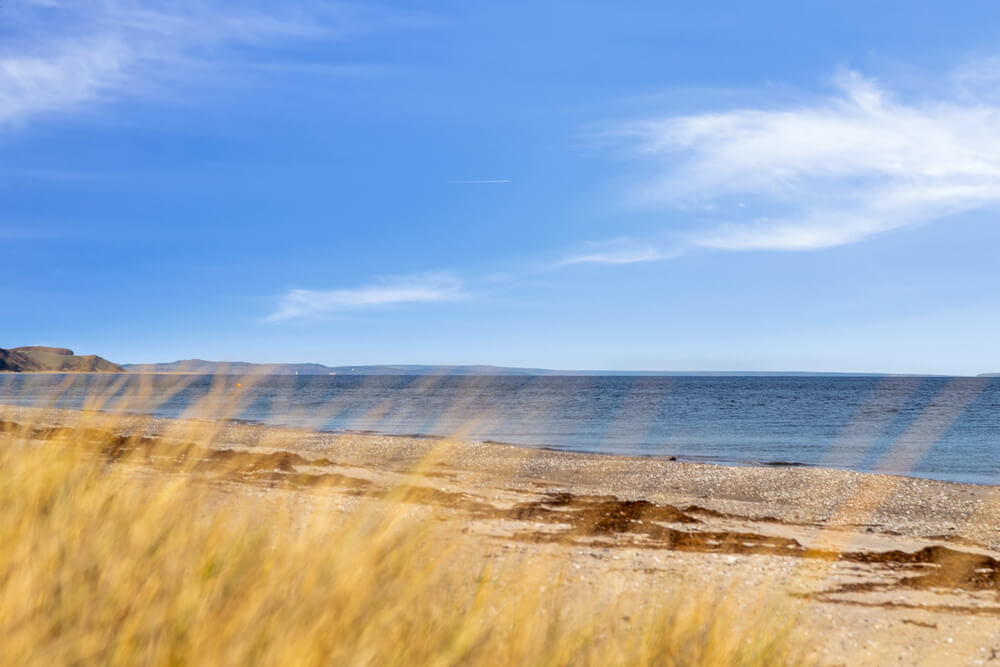 Stranden nær luksushus nr. 489.