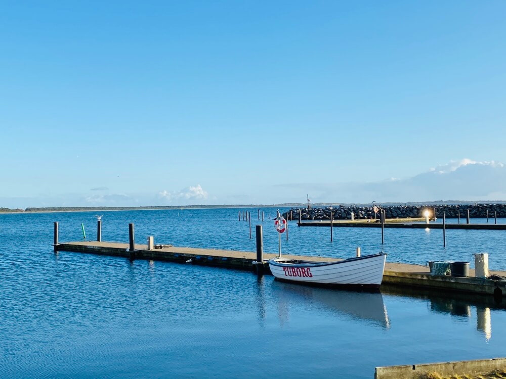Strand nær luksushus nr. 489 i Østjylland med plads til 18 personer