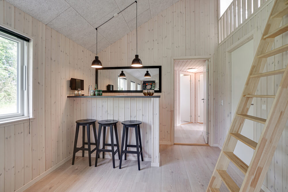 Sommerhus 492 er udstyrret med egen bar