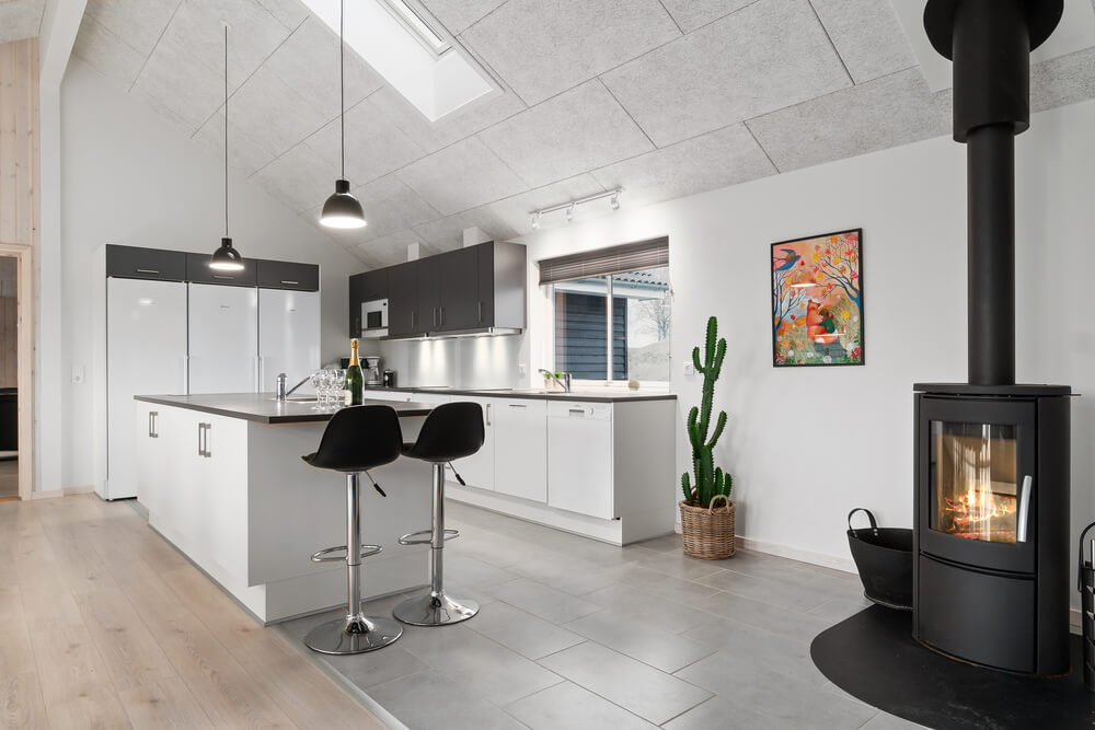 Luksushus nr. 730 har et dejligt opholdsrum.