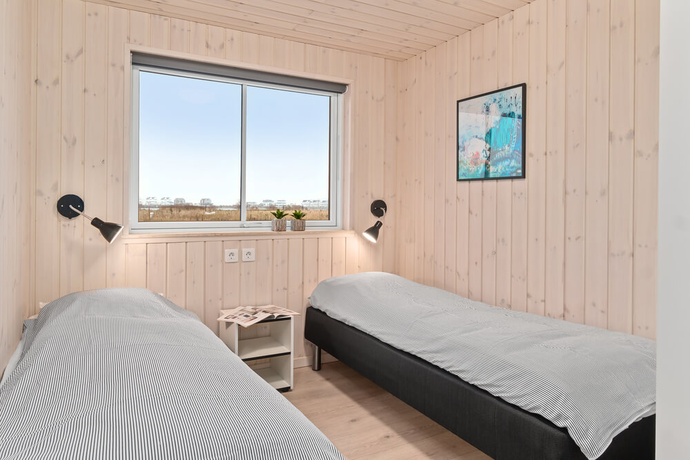Et af de 7 soveværelser i luksushus nr. 733