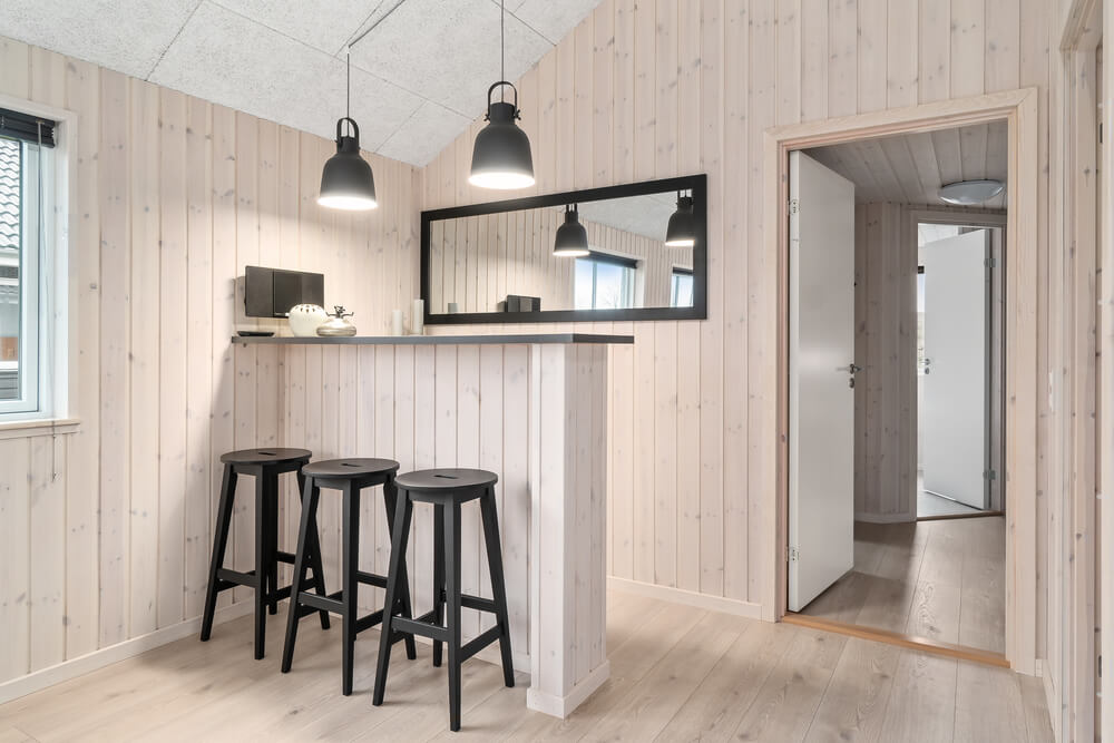 Sommerhus 733 er udstyrret med egen bar