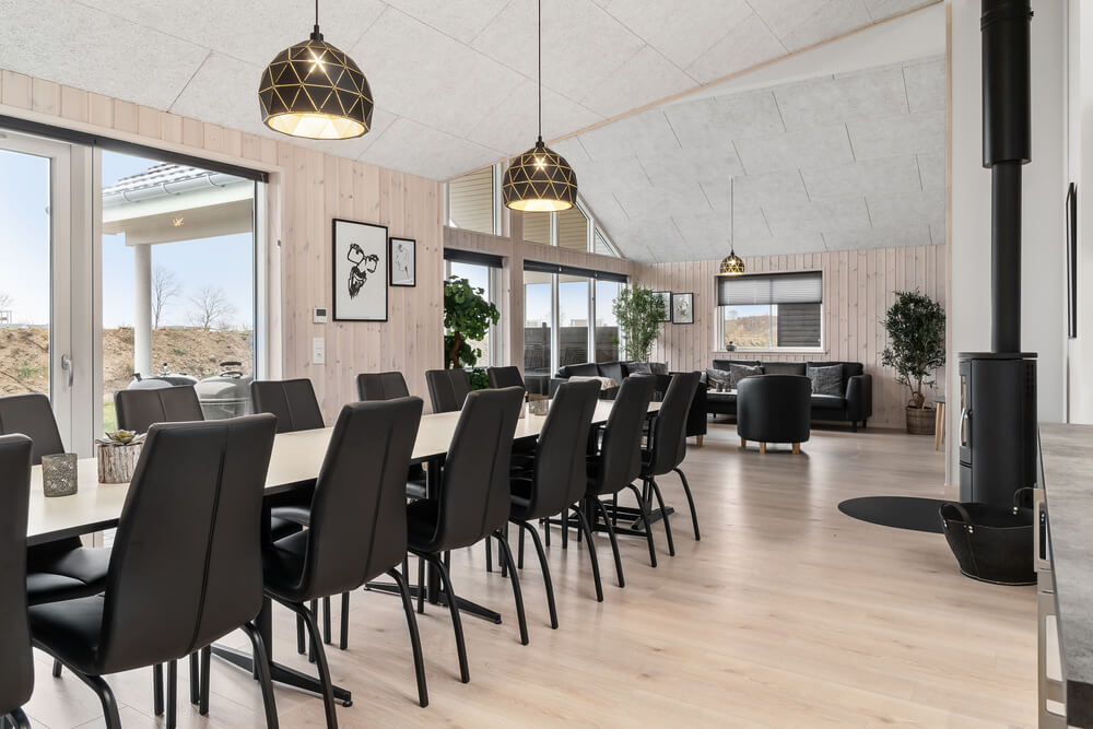Luksushus nr. 733 har et dejligt opholdsrum.