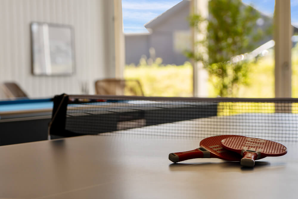 Luksushus 491 til 30 personer byder på et stort aktivitetsrum med bl.a. billard og dart