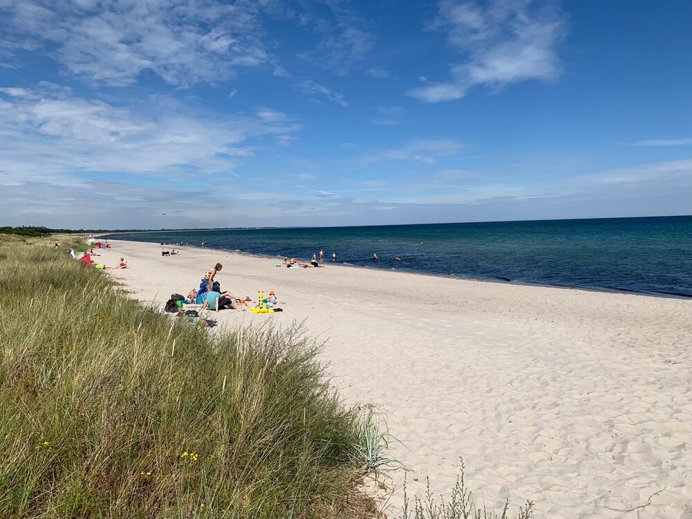 Stranden nær luksushus nr. 509.