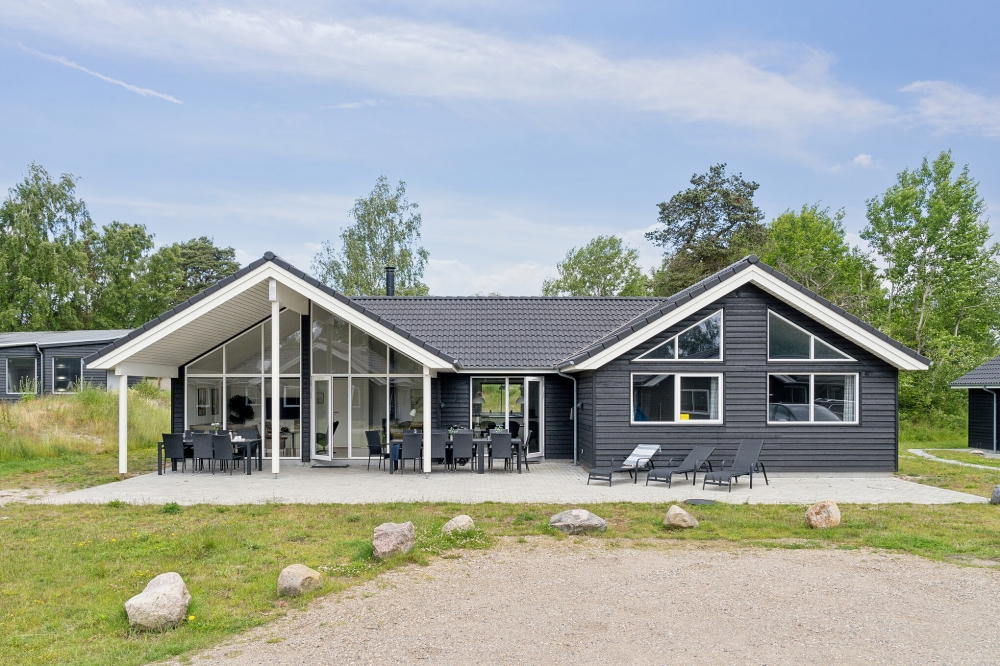 Luksushus nr. 509 har en dejlig terrasse med gode havemøbler til 16 personer.