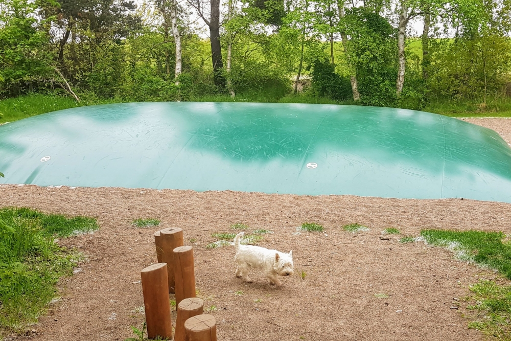 Området omkring Lolland/Falster/Møn hvor luksushus nr. 515 ligger.