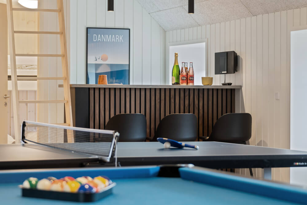 Sommerhus 528 er udstyrret med egen bar