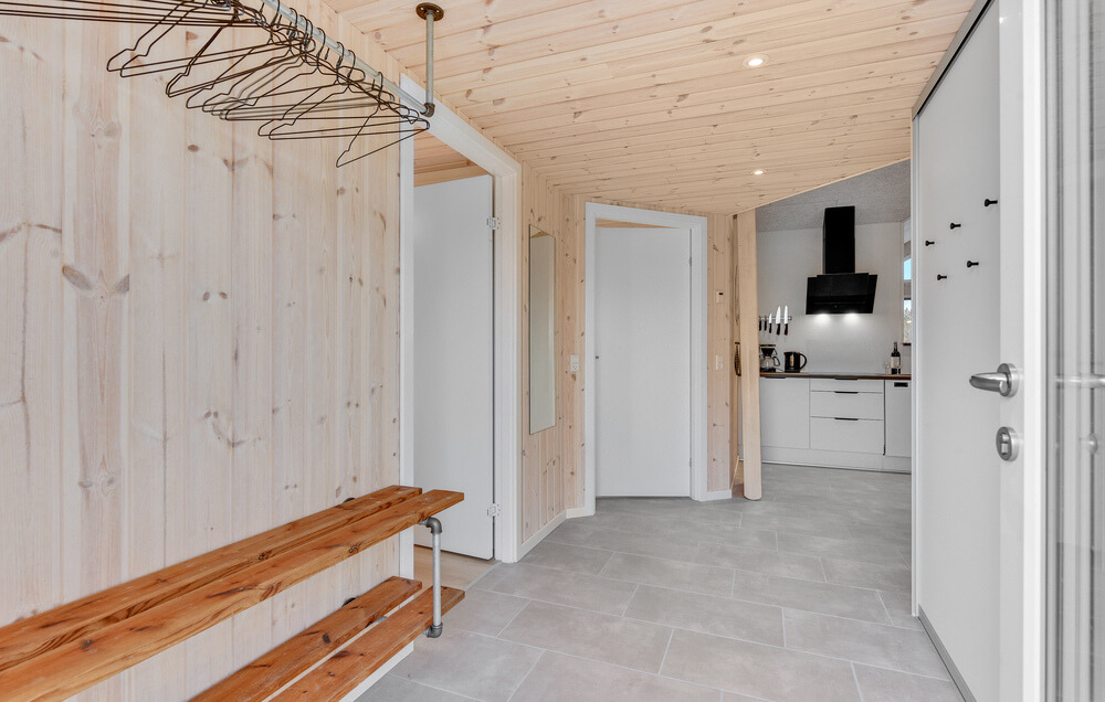I entreen i luksushus 539 er der god plads