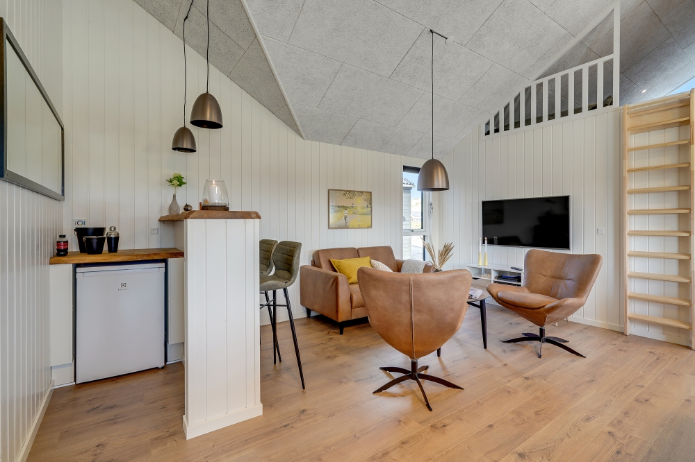 Baren i luksushus 558 i Vestjylland
