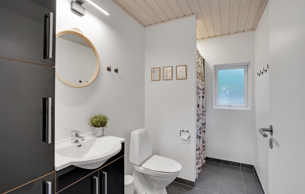Ét af badeværelserne i luksushus nr. 571