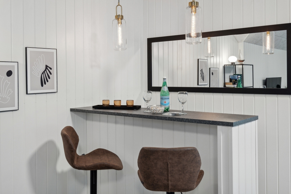 Sommerhus 593 er udstyrret med egen bar