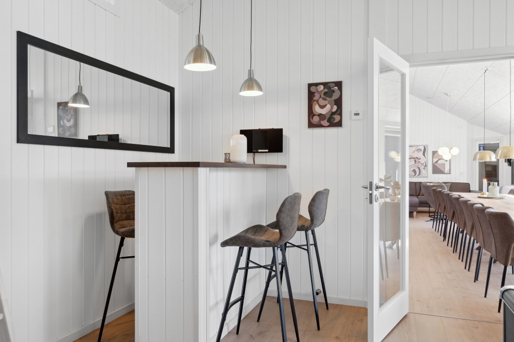 Sommerhus 596 er udstyrret med egen bar
