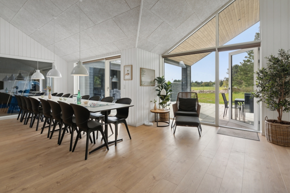 Luksushus nr. 595 har et dejligt opholdsrum.