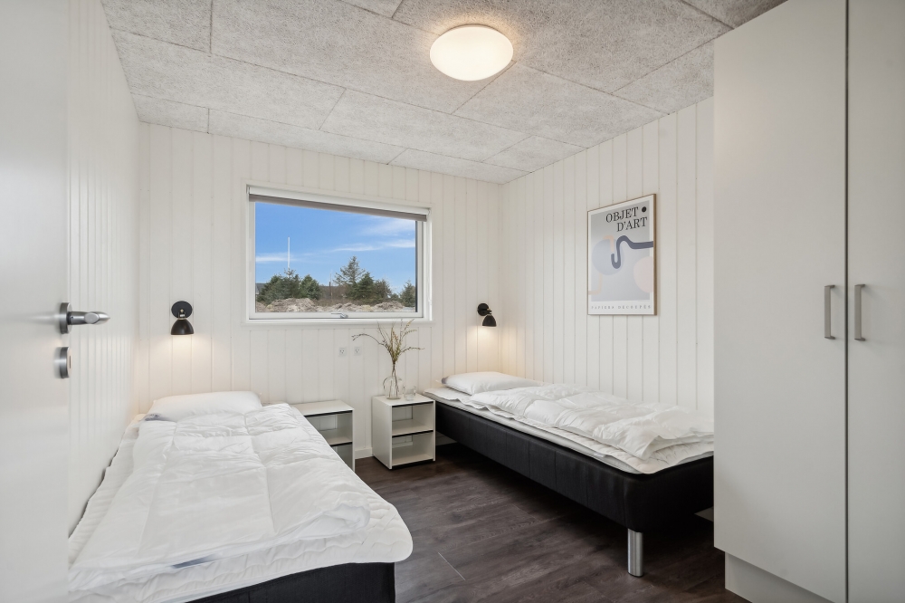 Et af de 7 soveværelser i luksushus nr. 610
