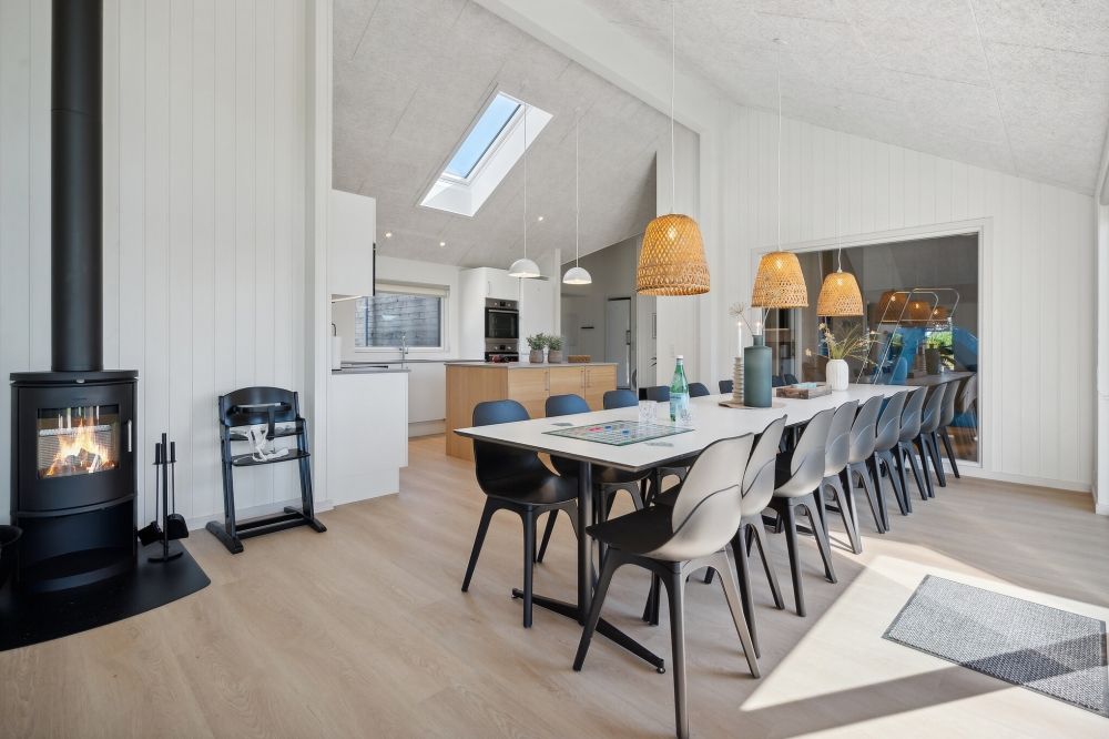 Opholdsrum med plads til 18 i luksushus nr. 633.