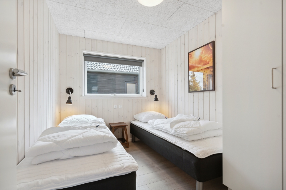 Et af de 6 soveværelser i luksushus nr. 763