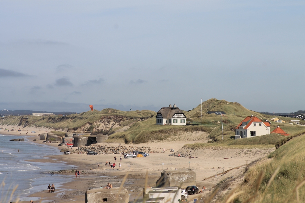 Stranden nær luksushus nr. 659.