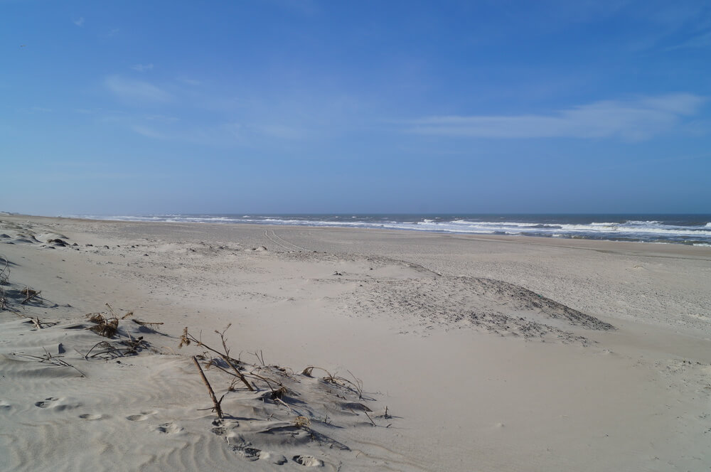 Stranden nær luksushus nr. 146.
