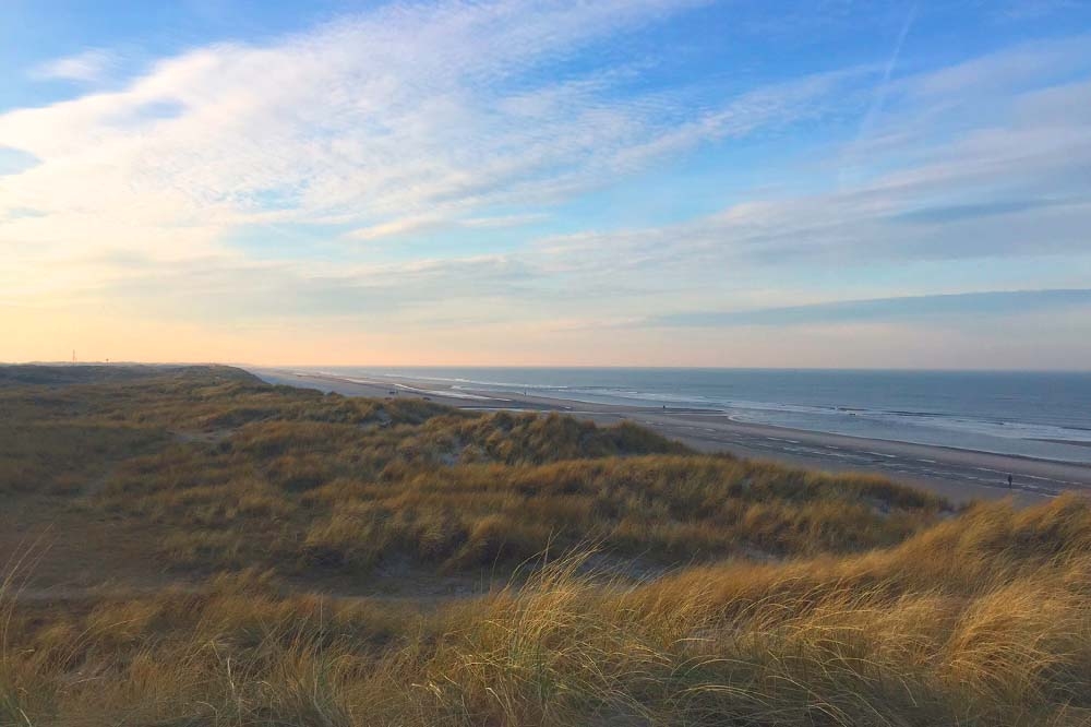 Stranden nær luksushus nr. 168.