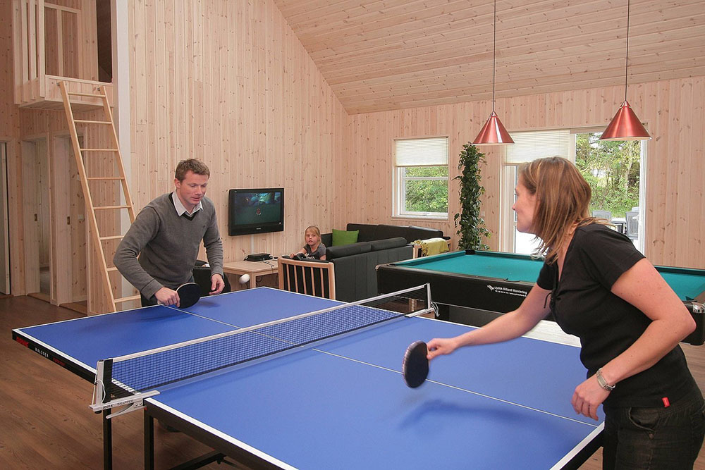 Der kan både dystes i billard, bordtennis, airhockey, dart, Playstation 2 og fodboldspil
